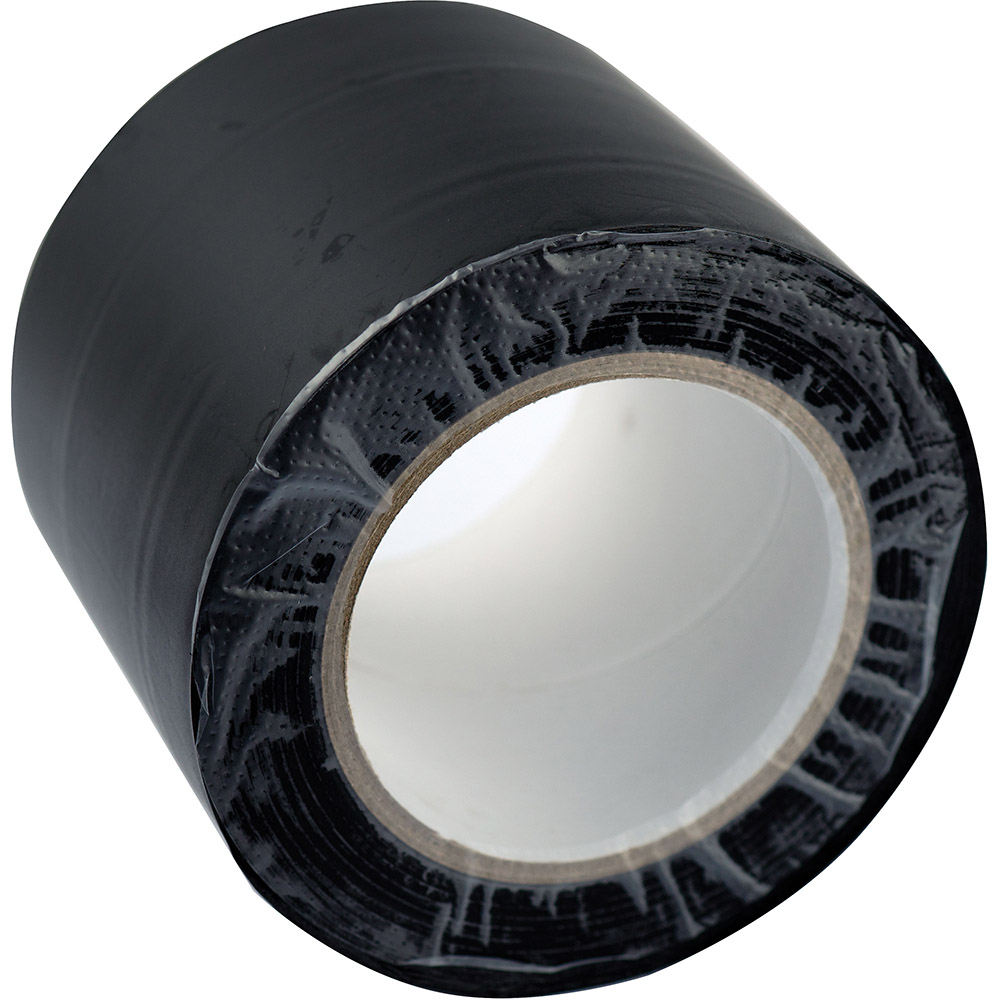 ISL 200 Micron PVC Overwrap Tape 100mm x 30m (Black)